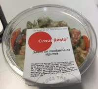 Mängden socker i Salade de macedoine de légumes