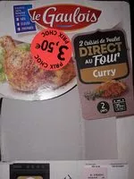 Mängden socker i cuisse de poulet direct au four curry