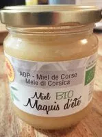 Mängden socker i Miel Corse BIO maquis d'été