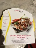 Mängden socker i Blanquette de Volaille et son Riz