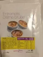Mängden socker i Entremets Crème Brulée
