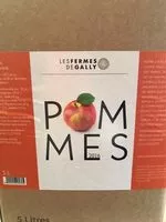 Mängden socker i Jus de Pomme