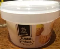 Mängden socker i Glaçage fondant