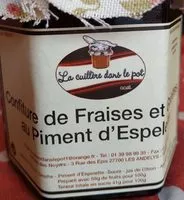 Mängden socker i Confiture de fraises et griottes