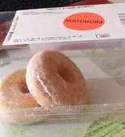 Mängden socker i Donut's nature sucre