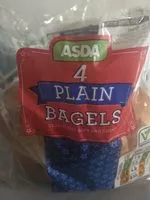 Mängden socker i Plain bagels