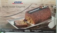 Mängden socker i Bûche roulée Élégance