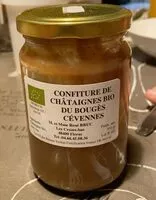 Mängden socker i Confiture de  chataigne Bio