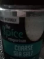 Mängden socker i Coarse Sea Salt