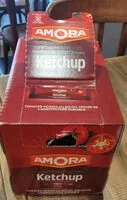 Mängden socker i Ketchup Amora