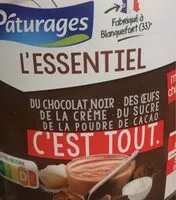 Mängden socker i Mousse au chocolat noir