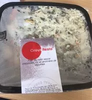 Mängden socker i Filet de colin sauce dieppoise, riz et jardinière de légumes