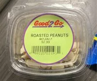 Mängden socker i Roasted Peanuts