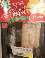 Mängden socker i Saucisses de poulet saveur aux herbes