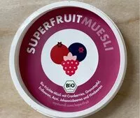 Mängden socker i Superfruit Muesli