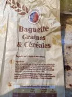 Mängden socker i baguette aux graines et céréales