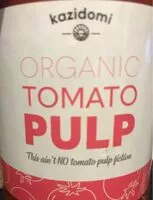 Mängden socker i Organic tomato pulp