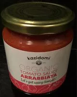 Mängden socker i ORGANIC TOMATO SAUCE ARRABIATA