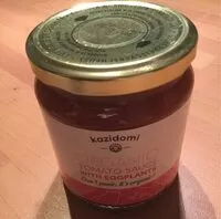Mängden socker i Tomato sauce with eggplants