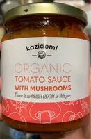Mängden socker i Sauce Tomate Aux Champignons Bio Kazidomi