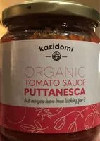 Mängden socker i Sauce Tomate Puttanesca Bio Kazidomi