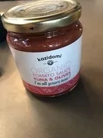 Mängden socker i Sauce Tomate Au Thon & Olives Bio Kazidomi