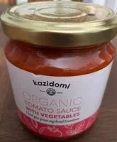 Mängden socker i Sauce tomate aux légumes bio