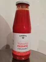 Mängden socker i Passata de tomates bio