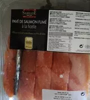 Mängden socker i Pavé de saumon fumé à la ficelle