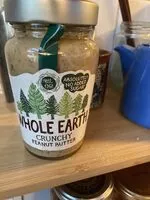 Mängden socker i Whole Earth Crunchy Peanut Butter