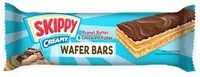 Mängden socker i Skippy Creamy Peanut Butter & Chocolate Fudge Wafer Bars