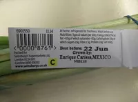 Mängden socker i Spring onions