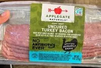 Mängden socker i Uncured Turkey Bacon