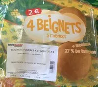 Mängden socker i Beignets à l'abricot