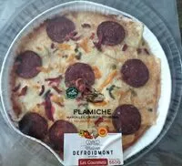 Mängden socker i Flamiche maroilles chorizo poivrons