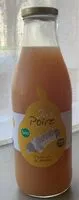 Mängden socker i Jus de Poire fermier