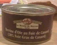 Mängden socker i Terrine d’oie au foie de canard