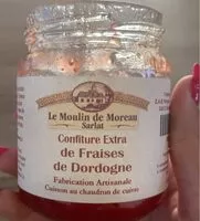 Mängden socker i Confiture extra de fraises de Dordogne