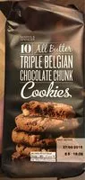Mängden socker i Triple Belgian Chocolaté Chunk Cookies