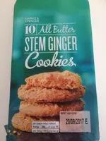 Mängden socker i Cookies Stem Ginger
