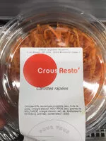 Mängden socker i Carottes râpées