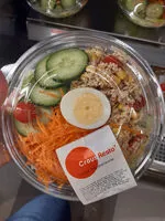 Mängden socker i Salade végétarienne
