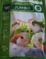 Mängden socker i Cooked Shrimp