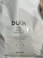 Mängden socker i Bulk pure whey protein