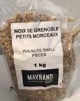 Mängden socker i Noix de grenoble petits morceaux