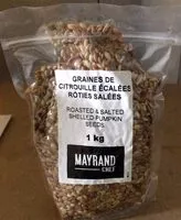 Mängden socker i Graines de citrouille écalées rôties salées