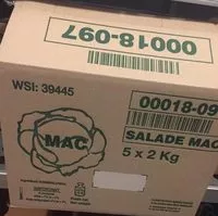 Mängden socker i Salade Mac
