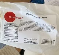 Mängden socker i Sandwich crous