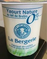 Mängden socker i Yaourt nature brebis