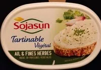 Mängden socker i Tartinable végétale